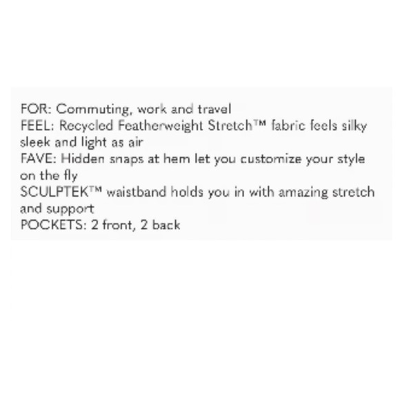 Athleta Tribeca Crop Pant - Picture 7 of 11